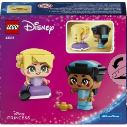 LEGO 43303 Disney Princess Mini-Jasmine e Mini-Rapunzel