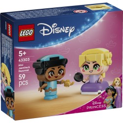 LEGO 43303 Disney Princess Mini-Jasmine e Mini-Rapunzel