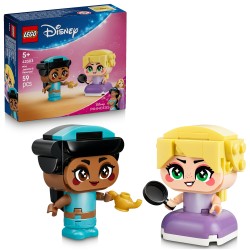 LEGO 43303 Disney Princess Mini-Jasmine e Mini-Rapunzel