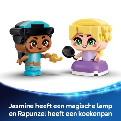 LEGO 43303 Disney Princess Mini-Jasmine e Mini-Rapunzel