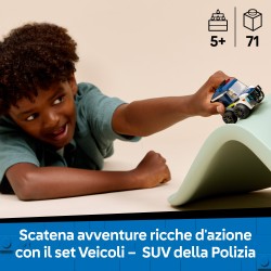 LEGO 60481 City Veicoli – SUV della Polizia
