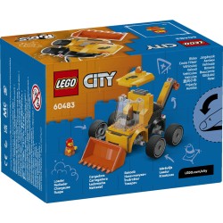 LEGO 60483 City Veicoli – Ruspa da cantiere