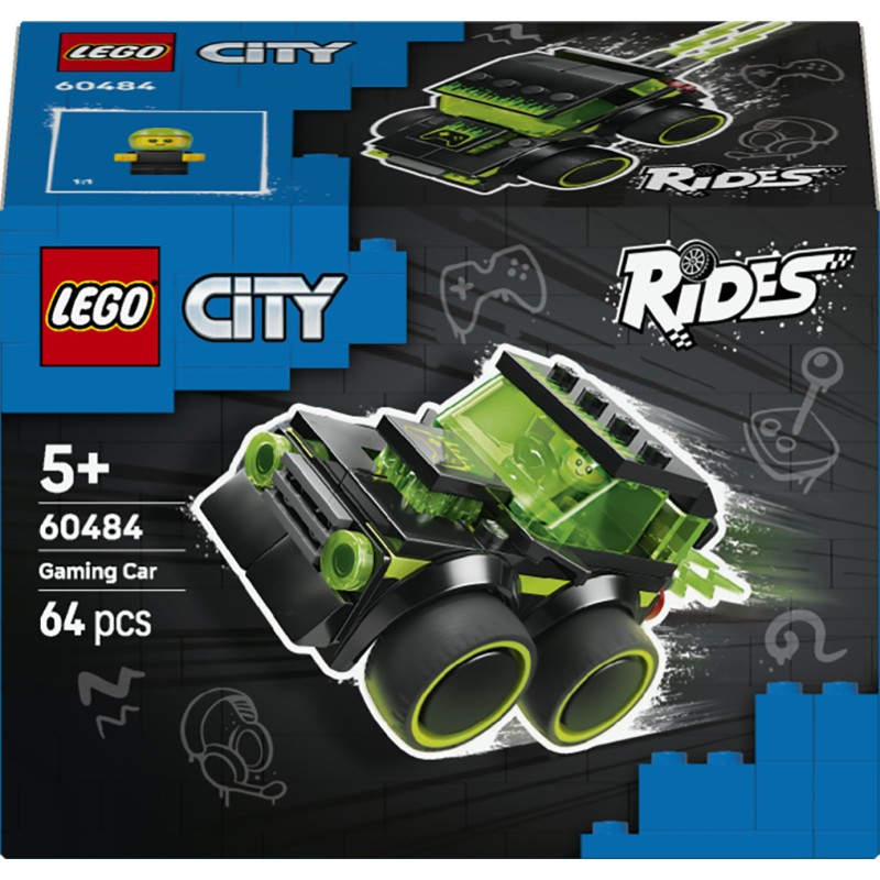 LEGO 60484 City Veicoli – Auto da corsa da gioco