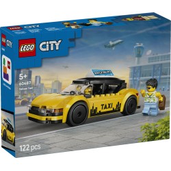 LEGO 60487 City Taxi giallo