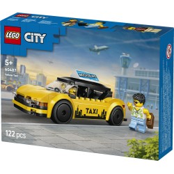 LEGO 60487 City Taxi giallo