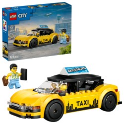 LEGO 60487 City Taxi giallo