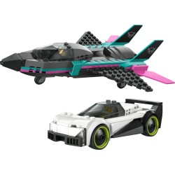 LEGO 60489 City Jet contro Auto sportiva