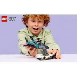 LEGO 60489 City Jet contro Auto sportiva