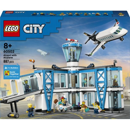 LEGO 60502 City Aeroporto con aereo