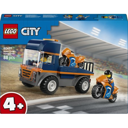 LEGO 60491 City Trasportatore di moto