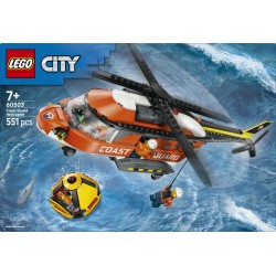 LEGO 60503 City Elicottero della Guardia Costiera