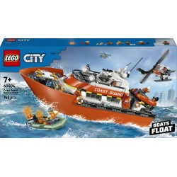 LEGO 60504 City Motoscafo di soccorso ed elicottero della Guardia Costiera