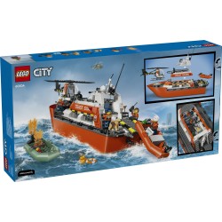 LEGO 60504 City Motoscafo di soccorso ed elicottero della Guardia Costiera