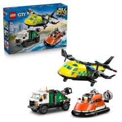 LEGO 60505 City Remix aereo, camion di servizio e hovercraft