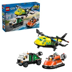 LEGO 60505 City Remix aereo, camion di servizio e hovercraft