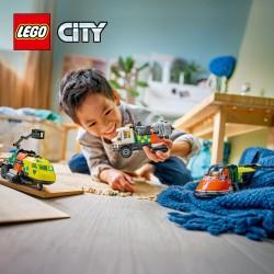 LEGO 60505 City Remix aereo, camion di servizio e hovercraft