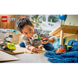 LEGO 60505 City Remix aereo, camion di servizio e hovercraft