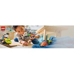 LEGO 60505 City Remix aereo, camion di servizio e hovercraft