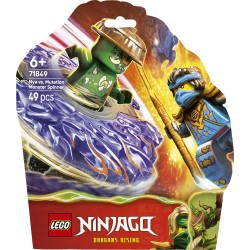 LEGO 71849 NINJAGO Nya contro Spinner Mostro della Mutazione