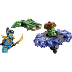 LEGO 71849 NINJAGO Nya contro Spinner Mostro della Mutazione