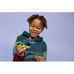 LEGO 71849 NINJAGO Nya contro Spinner Mostro della Mutazione