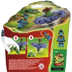 LEGO 71849 NINJAGO Nya contro Spinner Mostro della Mutazione