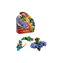 LEGO 71849 NINJAGO Nya contro Spinner Mostro della Mutazione