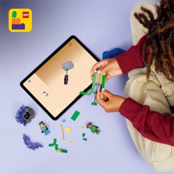 LEGO 71849 NINJAGO Nya contro Spinner Mostro della Mutazione