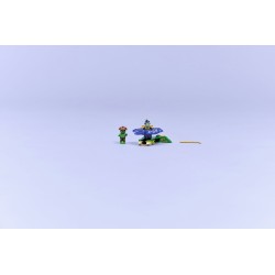 LEGO 71849 NINJAGO Nya contro Spinner Mostro della Mutazione