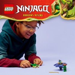 LEGO 71849 NINJAGO Nya contro Spinner Mostro della Mutazione