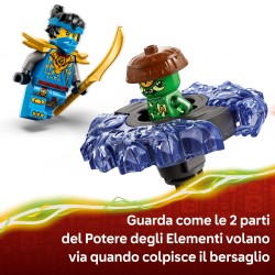 LEGO 71849 NINJAGO Nya contro Spinner Mostro della Mutazione