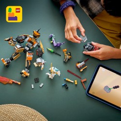 LEGO 71854 NINJAGO Mech della missione di Cole e drago Zane