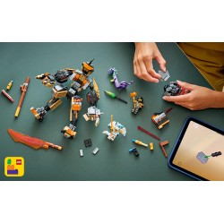 LEGO 71854 NINJAGO Mech della missione di Cole e drago Zane