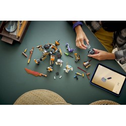 LEGO 71854 NINJAGO Mech della missione di Cole e drago Zane