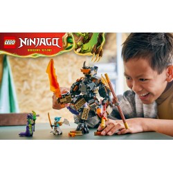 LEGO 71854 NINJAGO Mech della missione di Cole e drago Zane