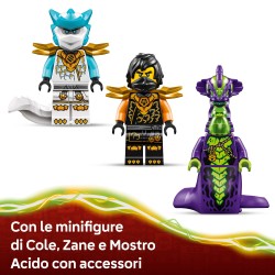 LEGO 71854 NINJAGO Mech della missione di Cole e drago Zane