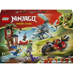 LEGO 71857 NINJAGO Battaglia alla casa sull’albero con veicolo Ninja