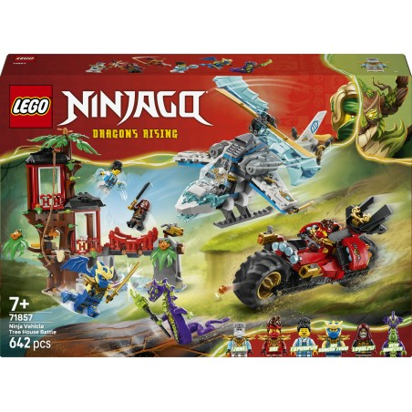 LEGO 71857 NINJAGO Battaglia alla casa sull’albero con veicolo Ninja