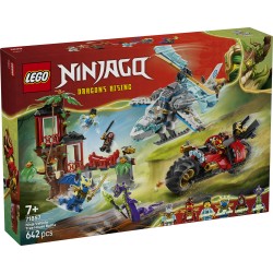 LEGO 71857 NINJAGO Battaglia alla casa sull’albero con veicolo Ninja