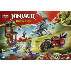 LEGO 71857 NINJAGO Battaglia alla casa sull’albero con veicolo Ninja