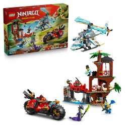 LEGO 71857 NINJAGO Battaglia alla casa sull’albero con veicolo Ninja