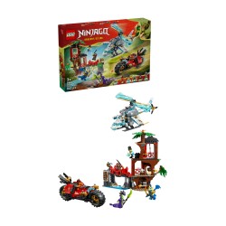 LEGO 71857 NINJAGO Battaglia alla casa sull’albero con veicolo Ninja