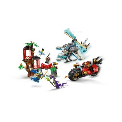 LEGO 71857 NINJAGO Battaglia alla casa sull’albero con veicolo Ninja