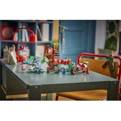 LEGO 71857 NINJAGO Battaglia alla casa sull’albero con veicolo Ninja