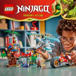LEGO 71857 NINJAGO Battaglia alla casa sull’albero con veicolo Ninja