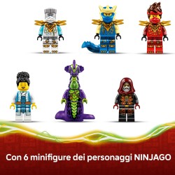 LEGO 71857 NINJAGO Battaglia alla casa sull’albero con veicolo Ninja