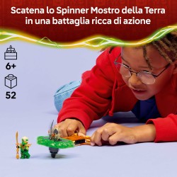LEGO 71850 NINJAGO Lloyd contro Spinner Mostro della Terra