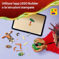 LEGO 71850 NINJAGO Lloyd contro Spinner Mostro della Terra