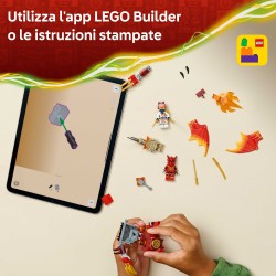 LEGO 71851 NINJAGO Battle Pack Mech Drago di Kai