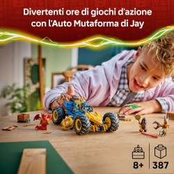 LEGO 71856 NINJAGO Auto mutaforma di Jay